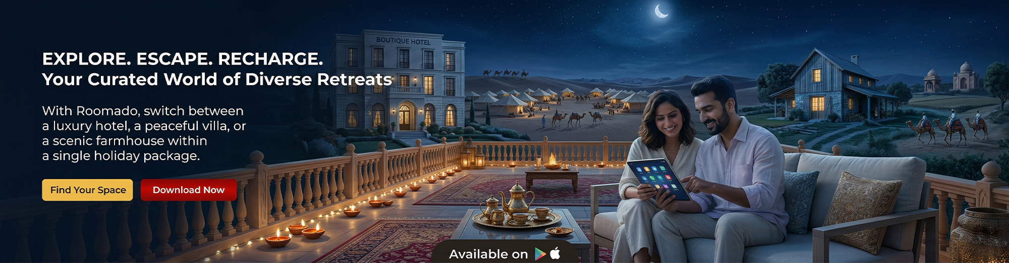 Roomado Promo Banner